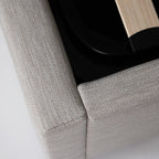 Julia Queen Storage Bed Short - Sand