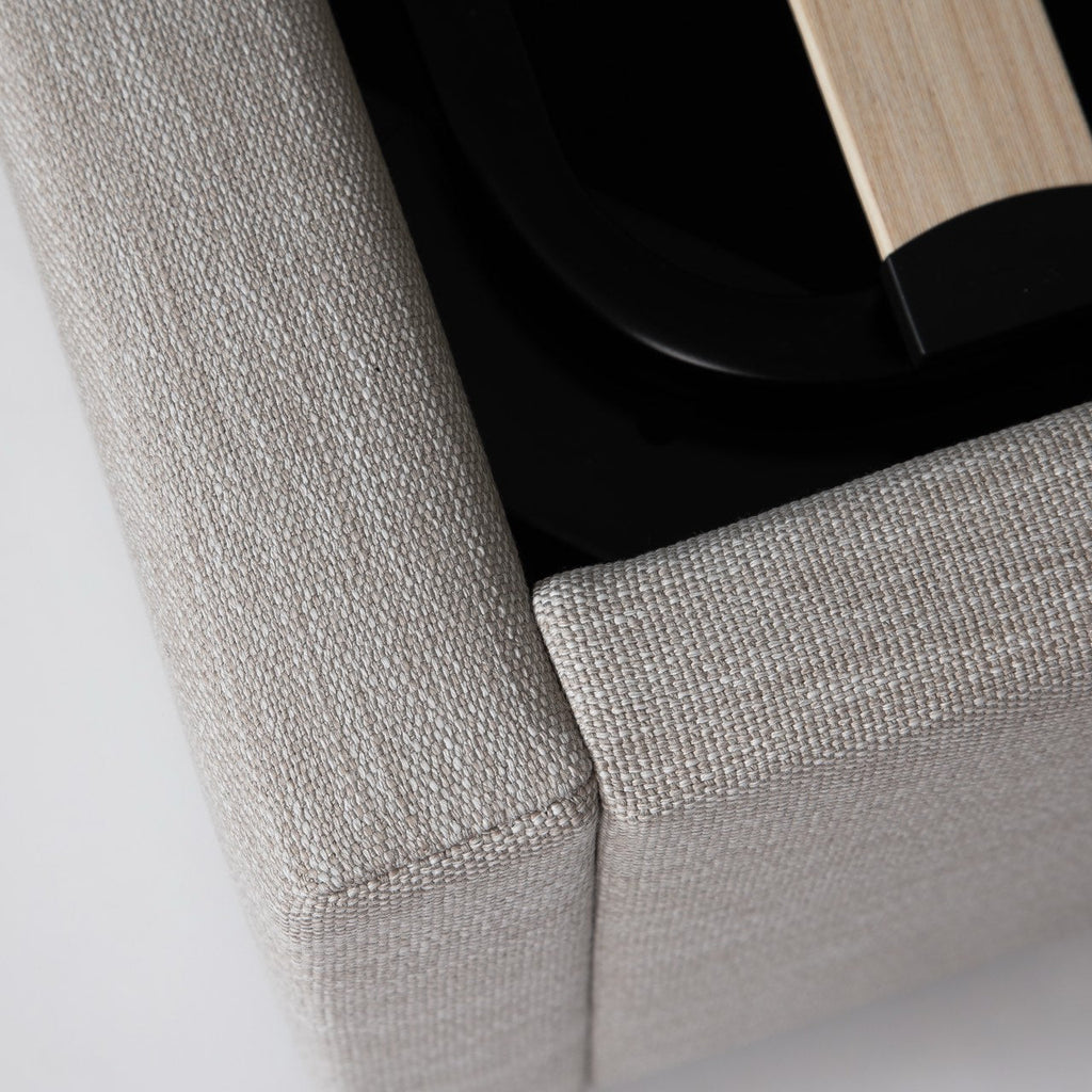 Julia King Storage Bed Short - Sand
