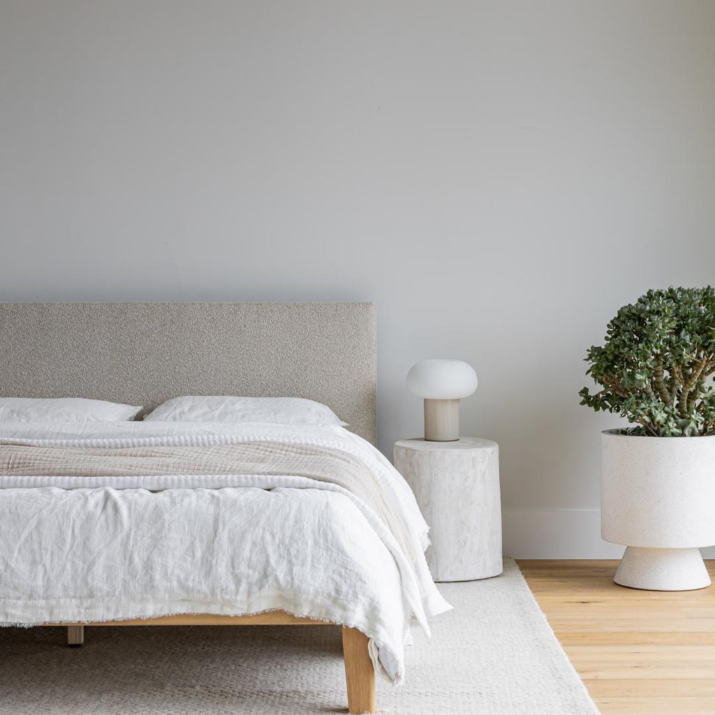 Luna Tool-Free King Bed - Buff