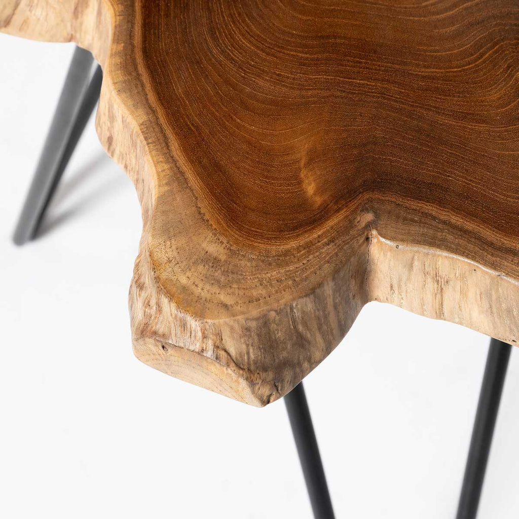 Natura Hairpin Nesting Table - L