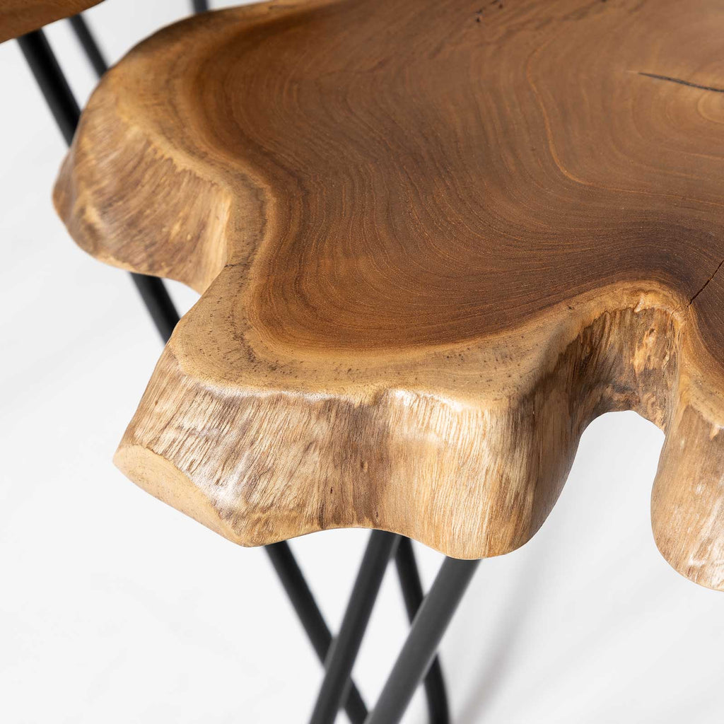Natura Hairpin Nesting Table - S