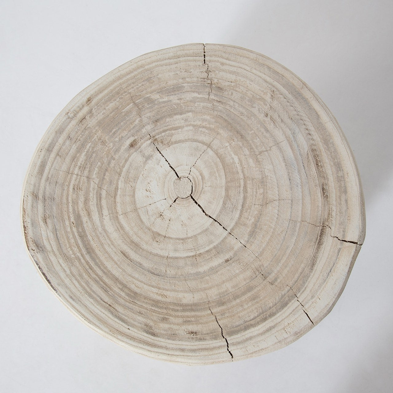Nova Wide 18" Stump - Round - White