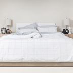 Essential Organic Percale Collection Duvet Cover & Pillowcase Set