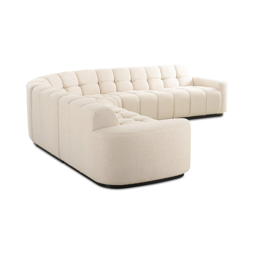 Roman L-Shaped Sectional Oat