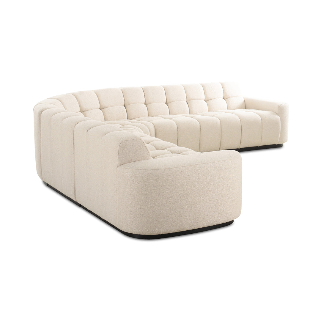 Roman L-Shaped Sectional Oat