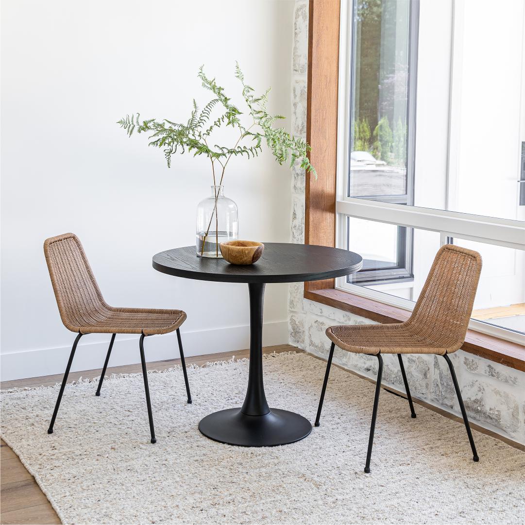 Calabria Stackable Dining Chair - Natural
