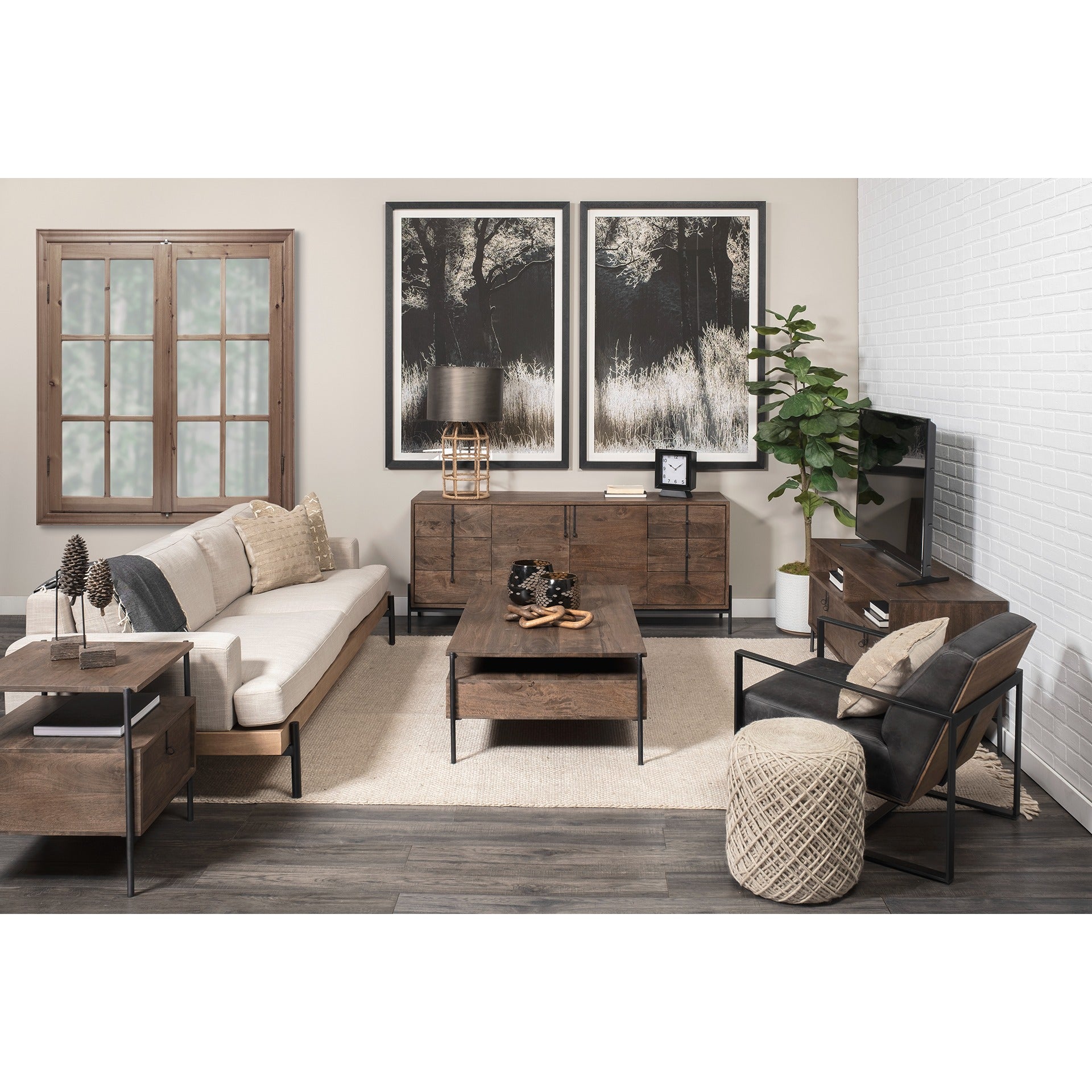 Stamford Accent Chair - Upholstered or Genuine Leather