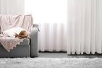 Bari Jacquard Sheer Grommet Curtain 108" x 108"