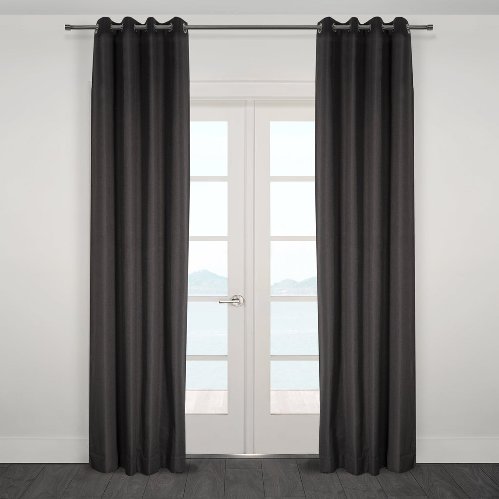 Berlin Textured Blackout Grommet Curtain 52" x 108"