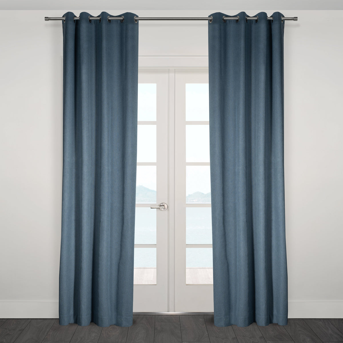 Berlin Textured Blackout Grommet Curtain 52" x 108"
