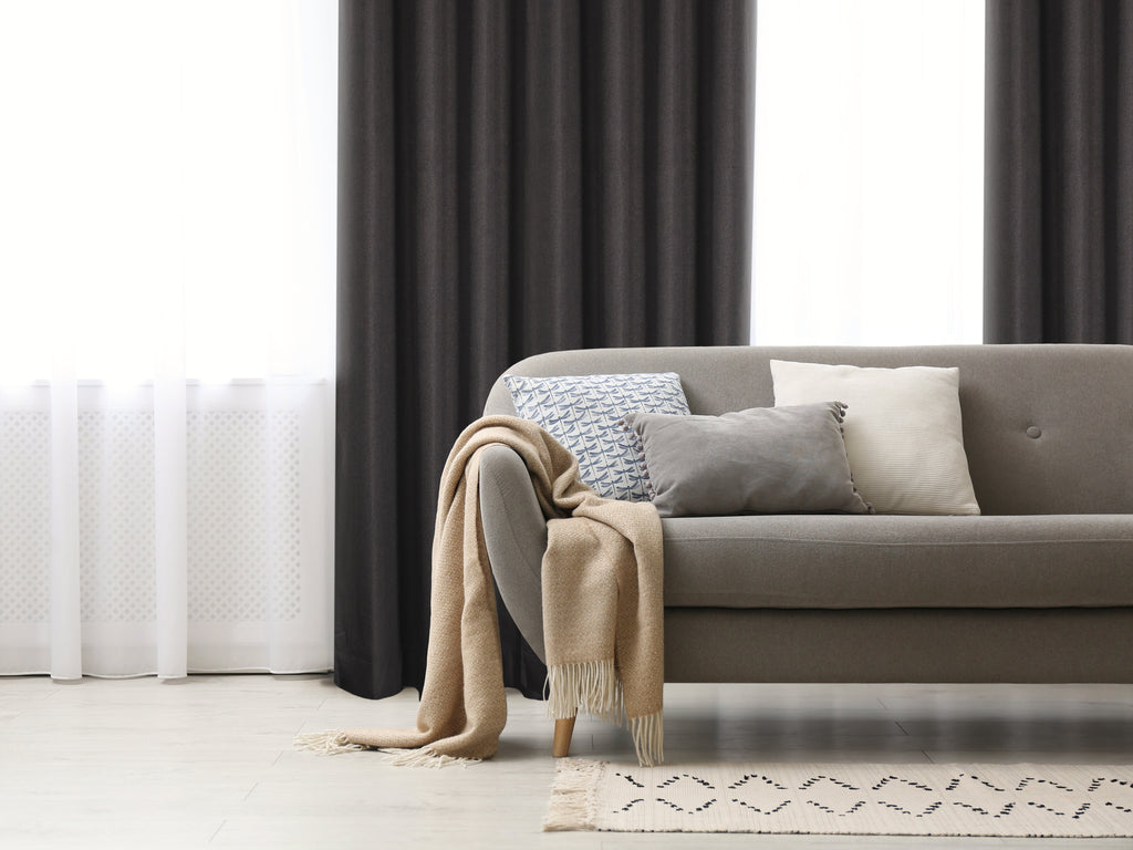 Berlin Textured Blackout Grommet Curtain 52" x 108"