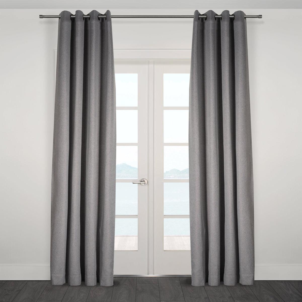 Berlin Textured Blackout Grommet Curtain 52" x 108"