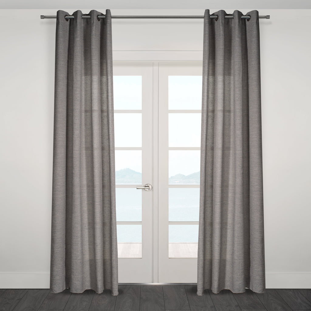 Carrera Jacquard Light Filtering Grommet Curtain