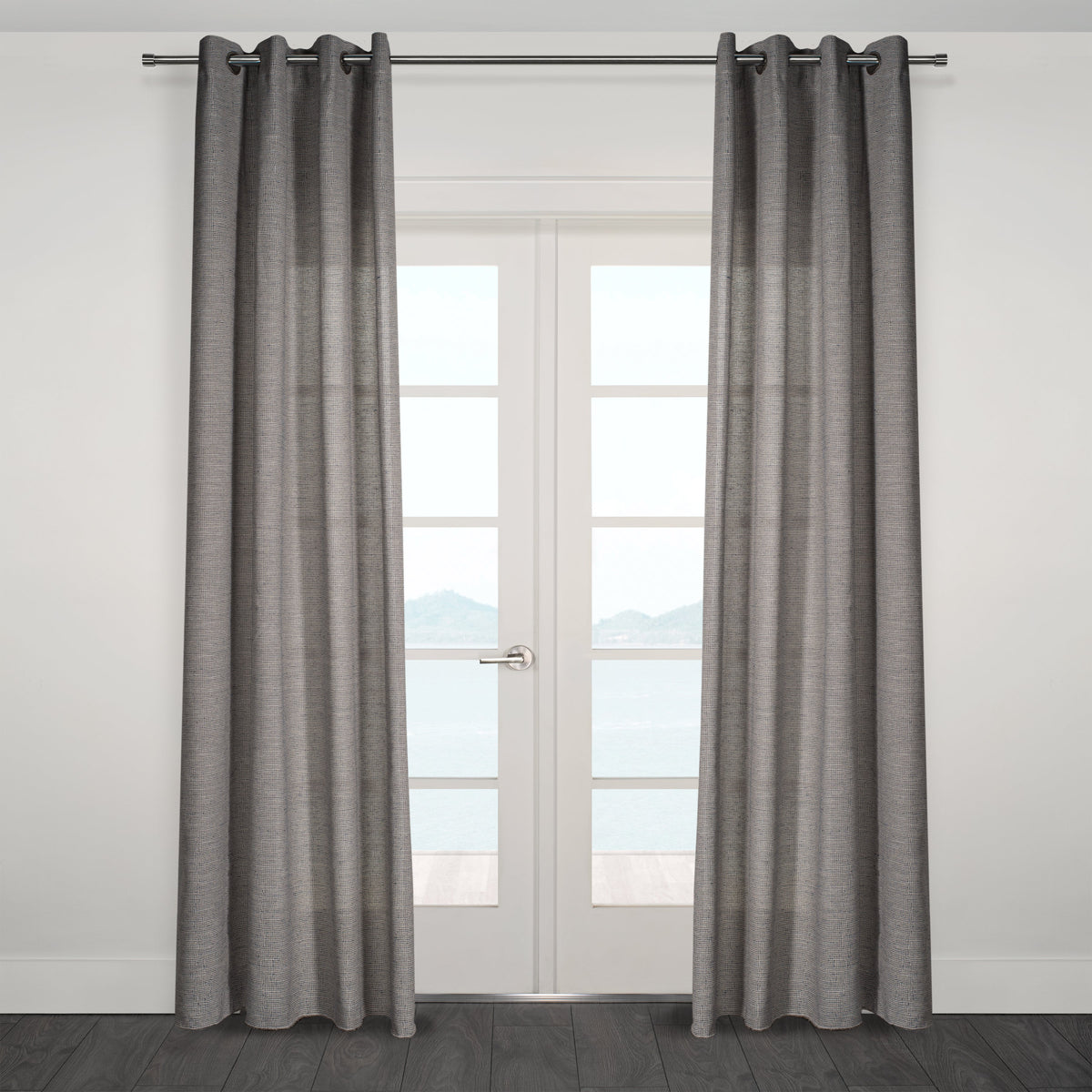 Carrera Jacquard Light Filtering Grommet Curtain
