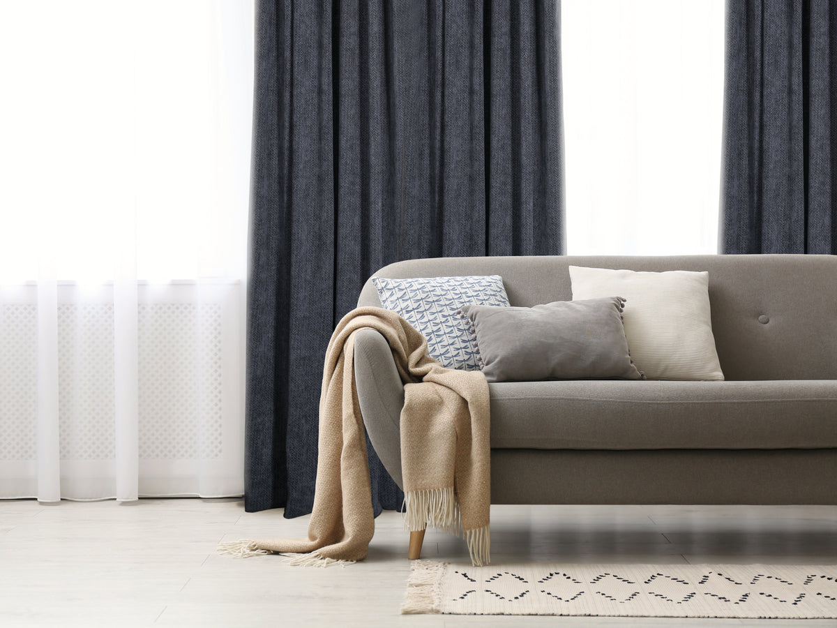 Casablanca Chenille Light Filtering Reverse Tab Curtain