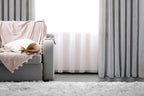 Marbella Textured Linen Look Sheer Grommet Curtain 108" x 95"