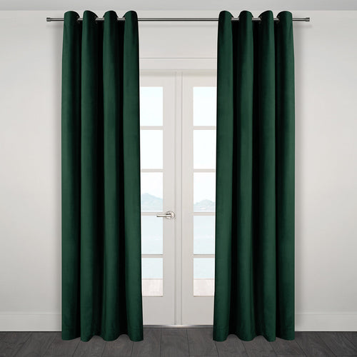 Heavy Velvet Textured Curtains 60" x 95"