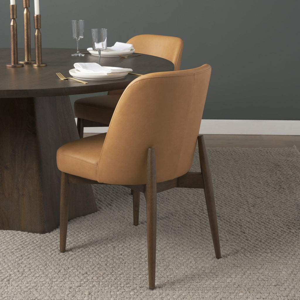 Abbie Curve Dining Chair - 3 COLORS - Dekor Butik