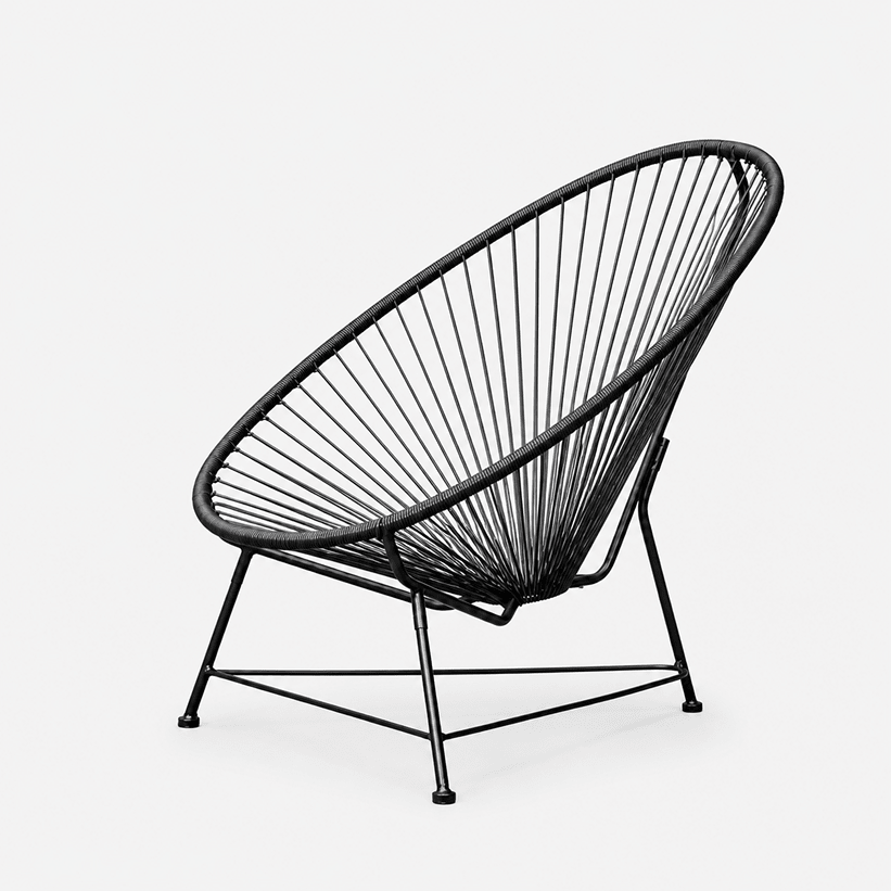 Acapulco Chair - Black - Dekor Butik