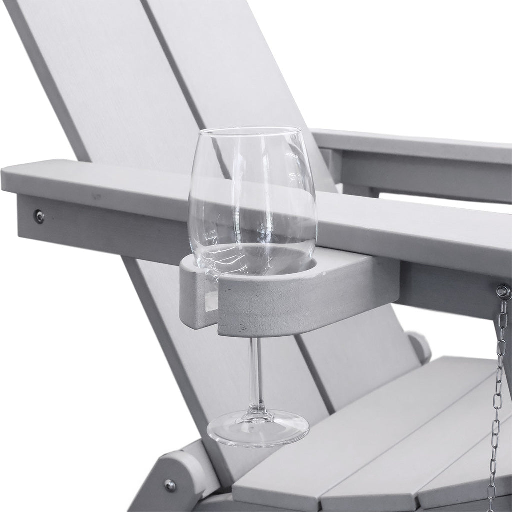 chairsAdirondack Polymer Outdoor Folding Chair with Cupholder - Dekor Butik