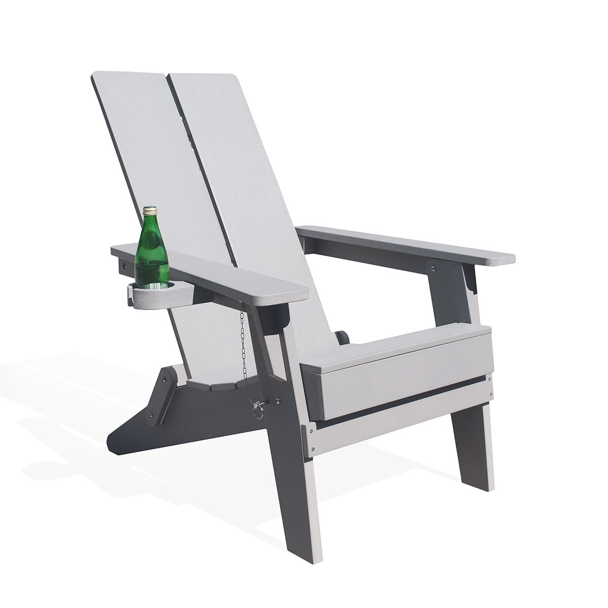 chairsAdirondack Polymer Outdoor Folding Chair with Cupholder - Dekor Butik