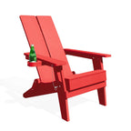 chairsAdirondack Polymer Outdoor Folding Chair with Cupholder - Dekor Butik