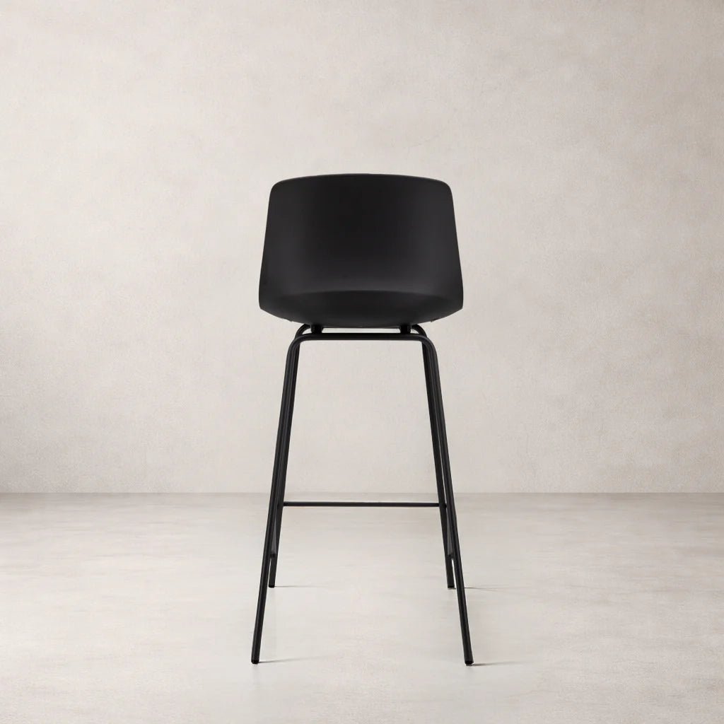 Agata Counter Stool, Black - Dekor Butik