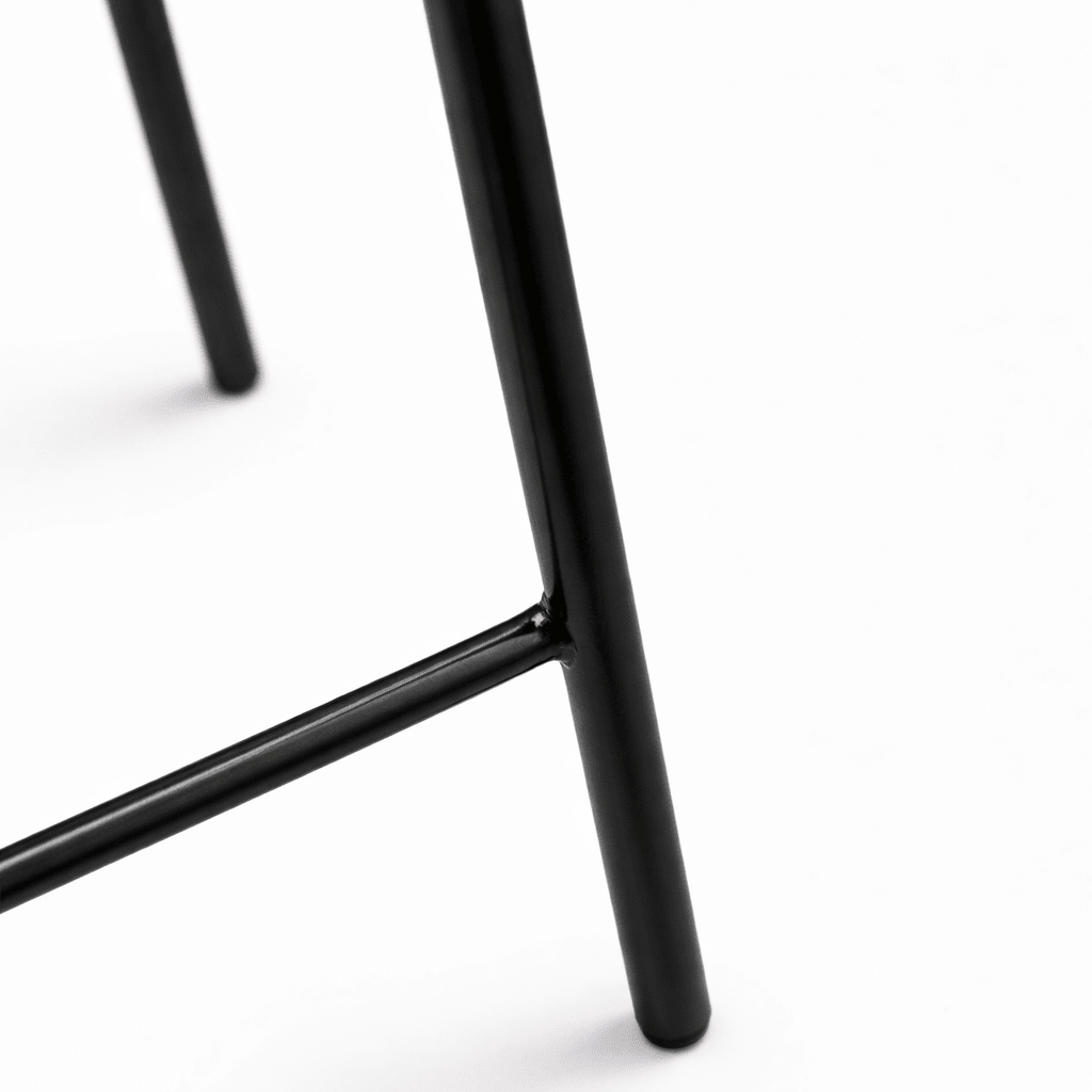 Agata Counter Stool, Black - Dekor Butik