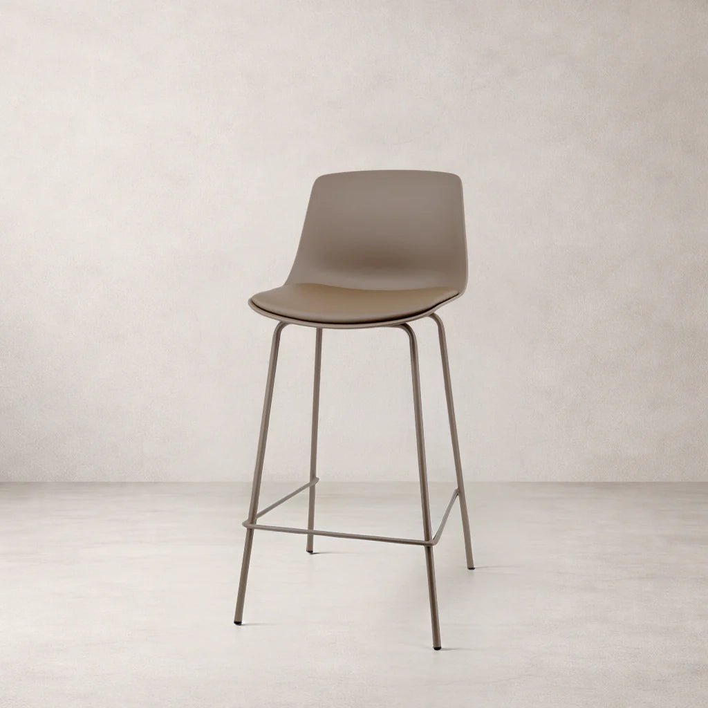 Agata Counter Stool, Brown - Dekor Butik