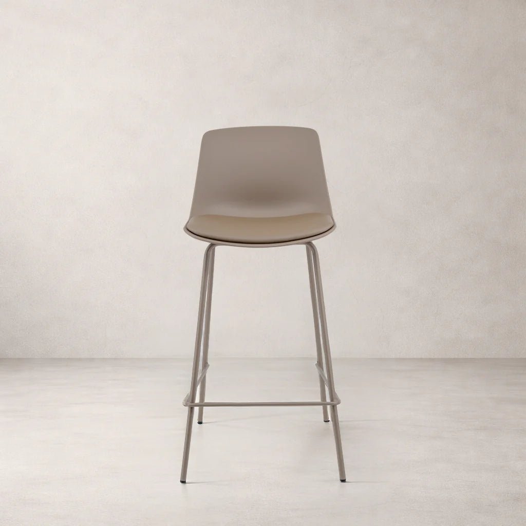 Agata Counter Stool, Brown - Dekor Butik