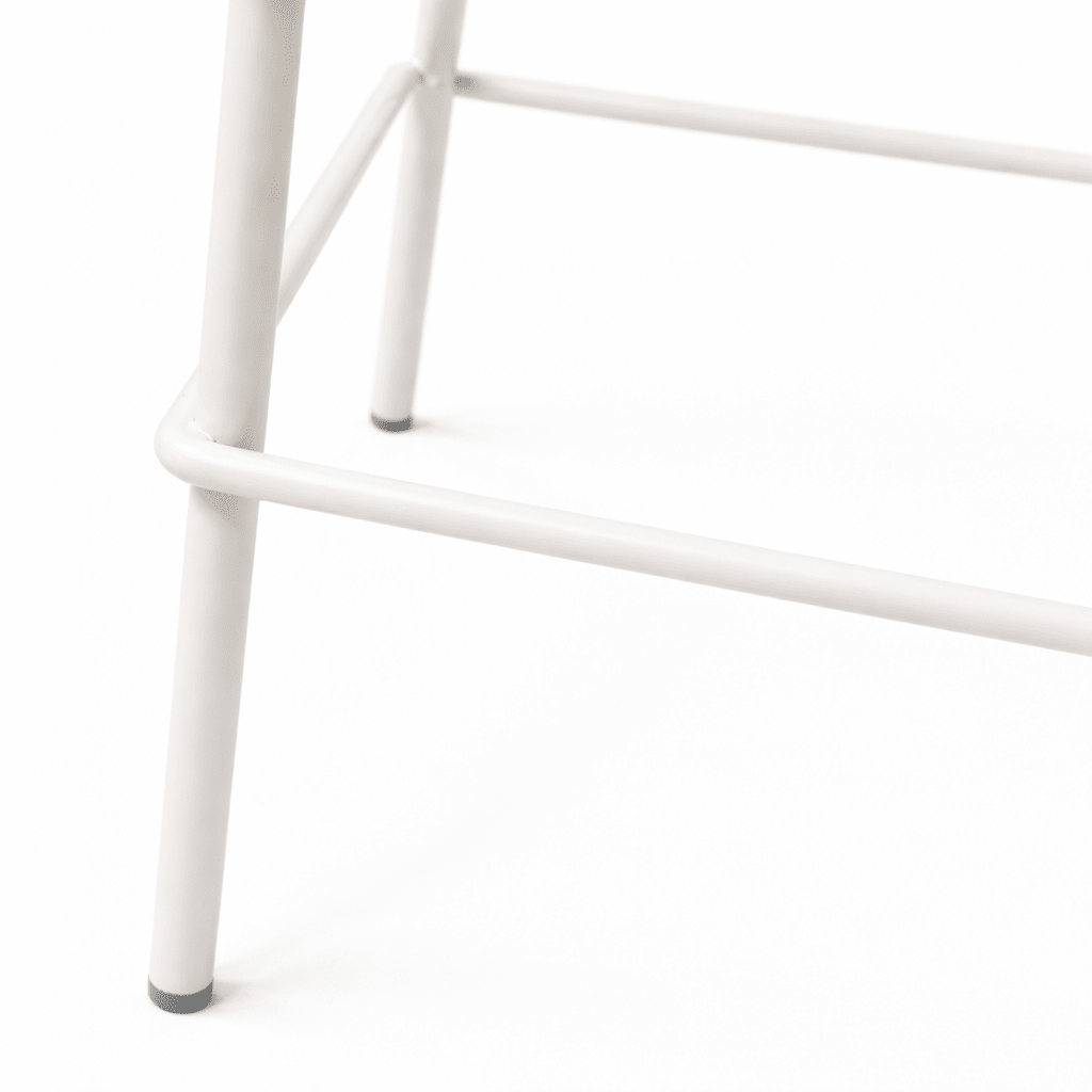 Agata Counter Stool, Neutral White - Dekor Butik