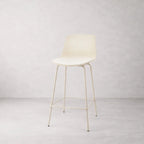 Agata Counter Stool, Neutral White - Dekor Butik