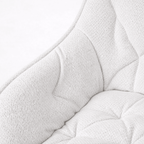 Alba Fabric Dining Chair, Cream - Dekor Butik