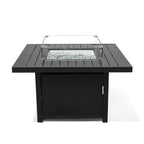 Fire PitAluminum Propane 42" Square Outdoor Fire Pit Table - Dekor Butik