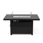 Fire PitAluminum Propane 48" Rectangle Outdoor Fire Pit Table - Dekor Butik