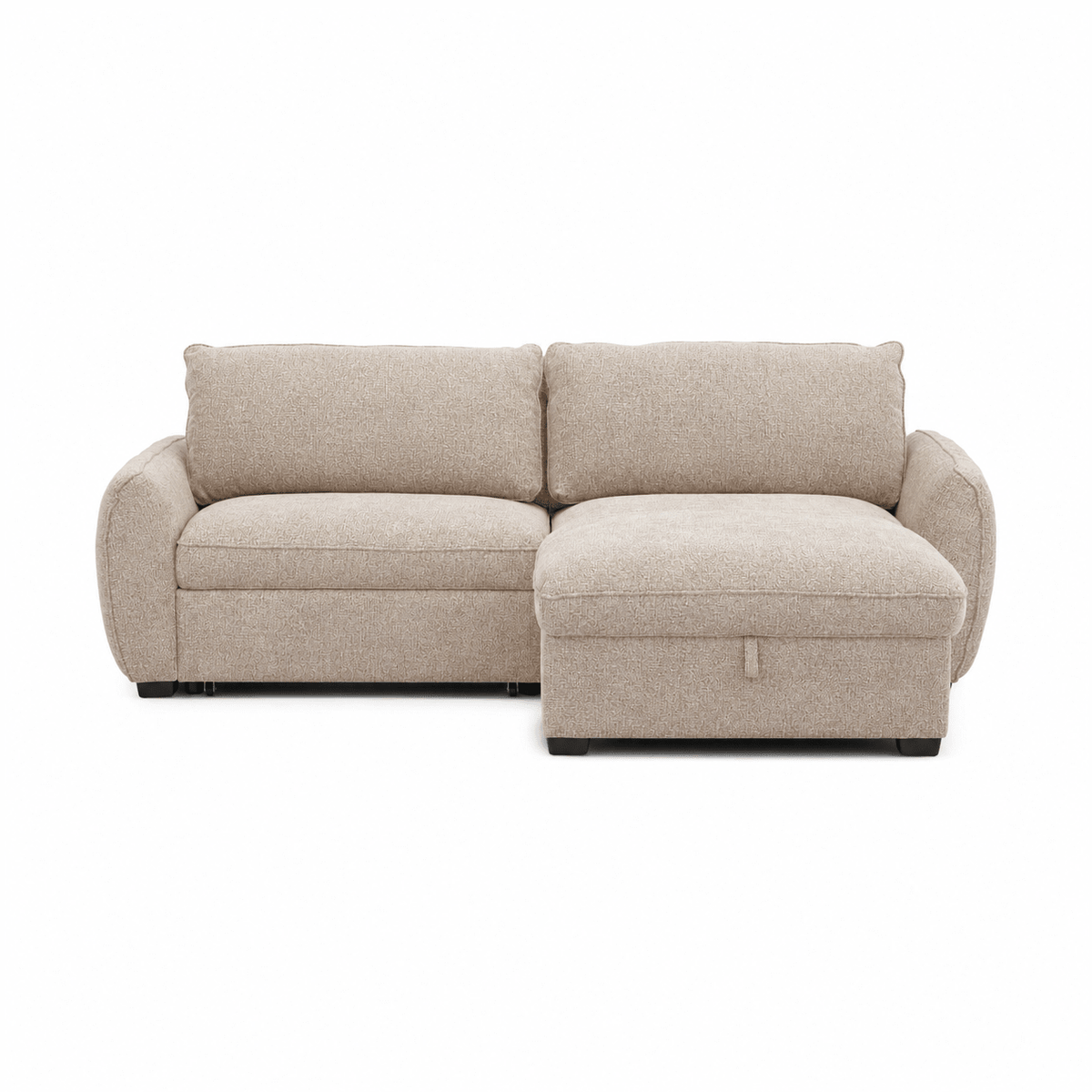 SLEEPER SECTIONALAmira Pullout Sleeper Sectional with Storage Chaise - Dekor Butik
