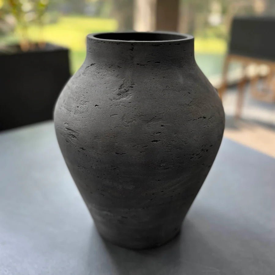 Amphora Large Vase - Rustic Brown - Dekor Butik