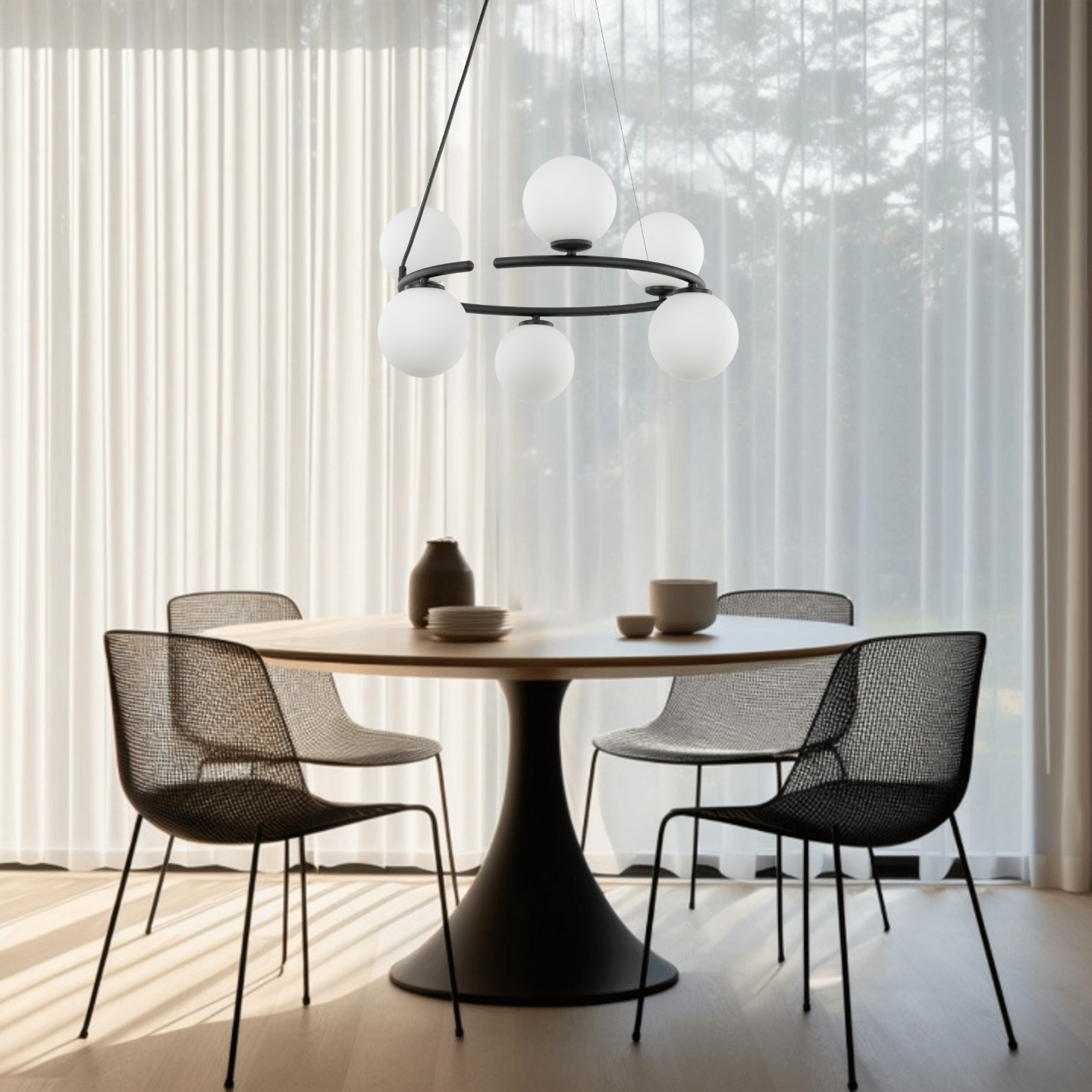 ANABELLE Scandinavian Pendant Light 6 - Dekor Butik