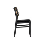 Dining ChairsAnnex Dining Chair - Cane Back With Black Velvet Seat - FLOOR MODEL - Dekor Butik