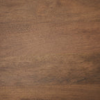 Arno Warm Mid - Brown Wood Sculptural Round Coffee Table - Dekor Butik