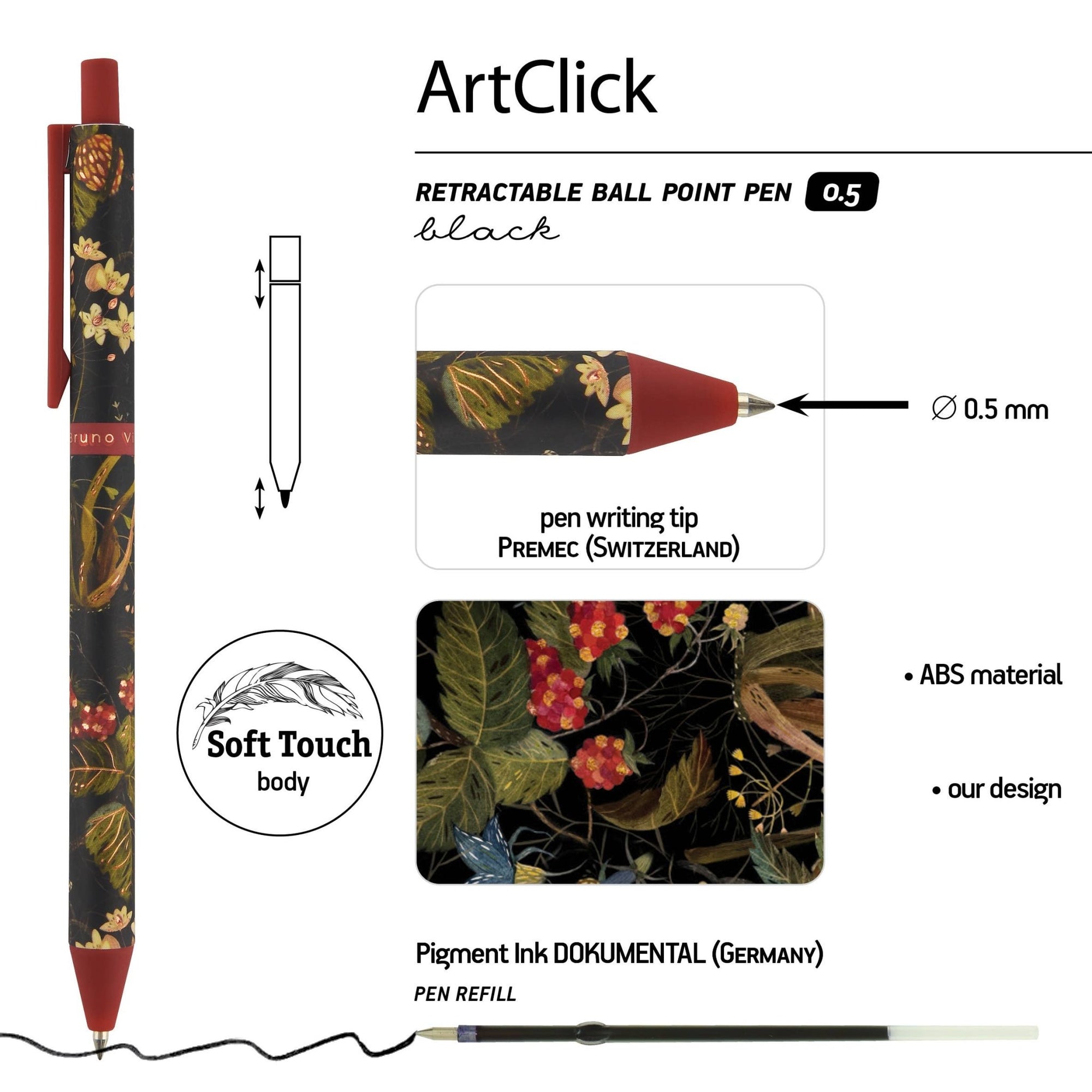 StationeryArtClick Pen - Lush - Dekor Butik
