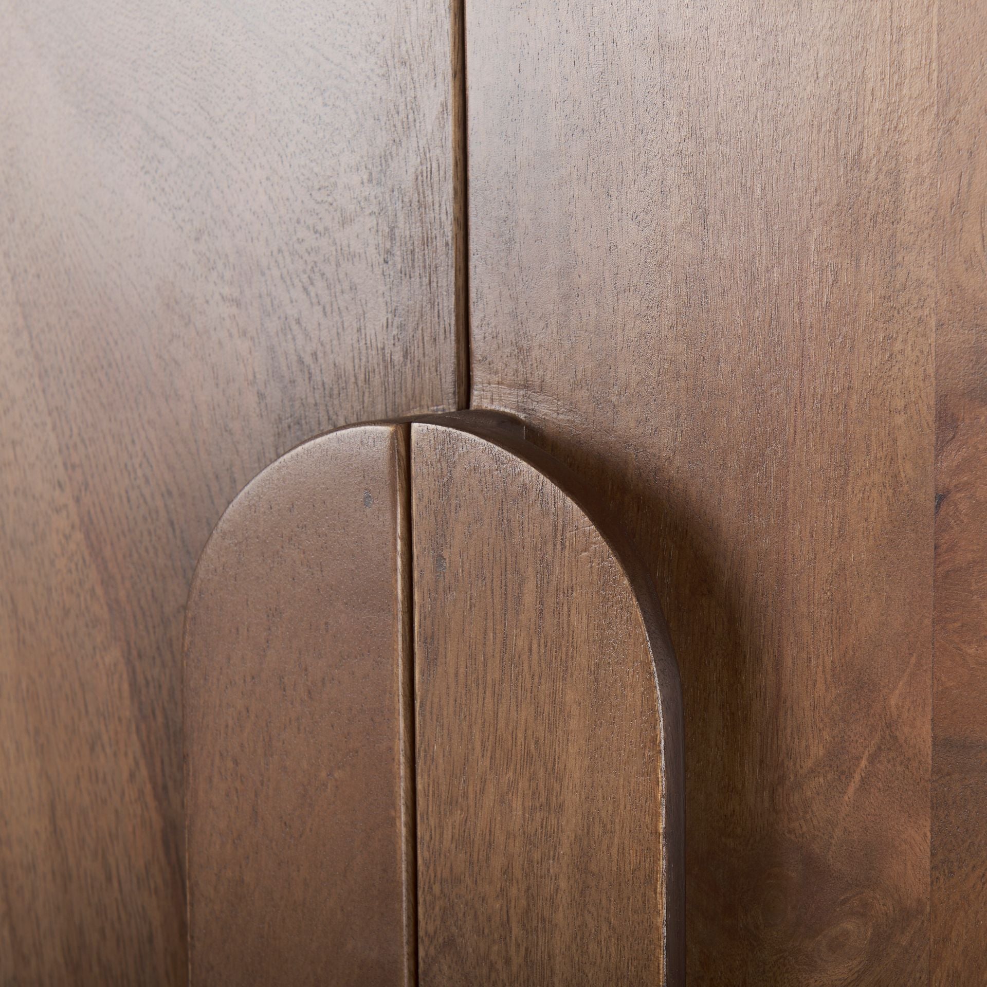 FurnitureAstrid Armoire - Medium Brown Solid Wood - Dekor Butik
