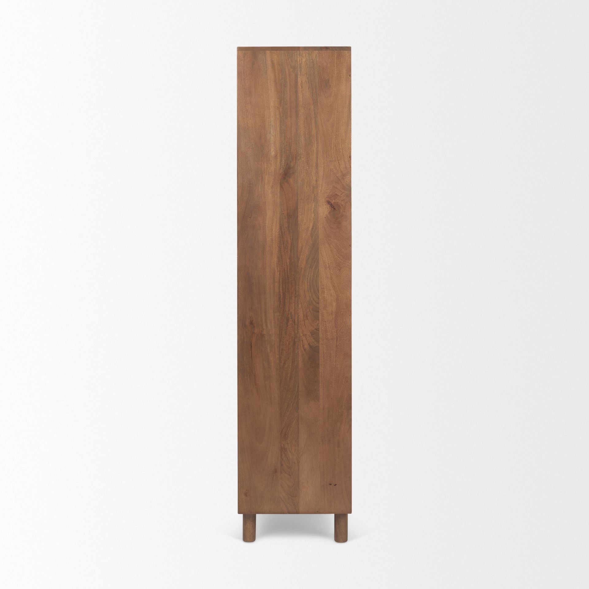 FurnitureAstrid Armoire - Medium Brown Solid Wood - Dekor Butik