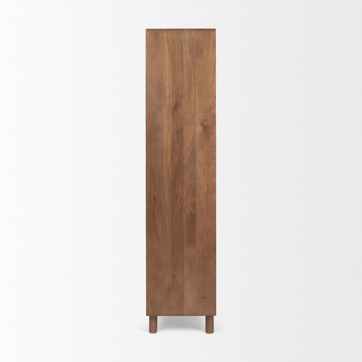 FurnitureAstrid Armoire - Medium Brown Solid Wood - Dekor Butik