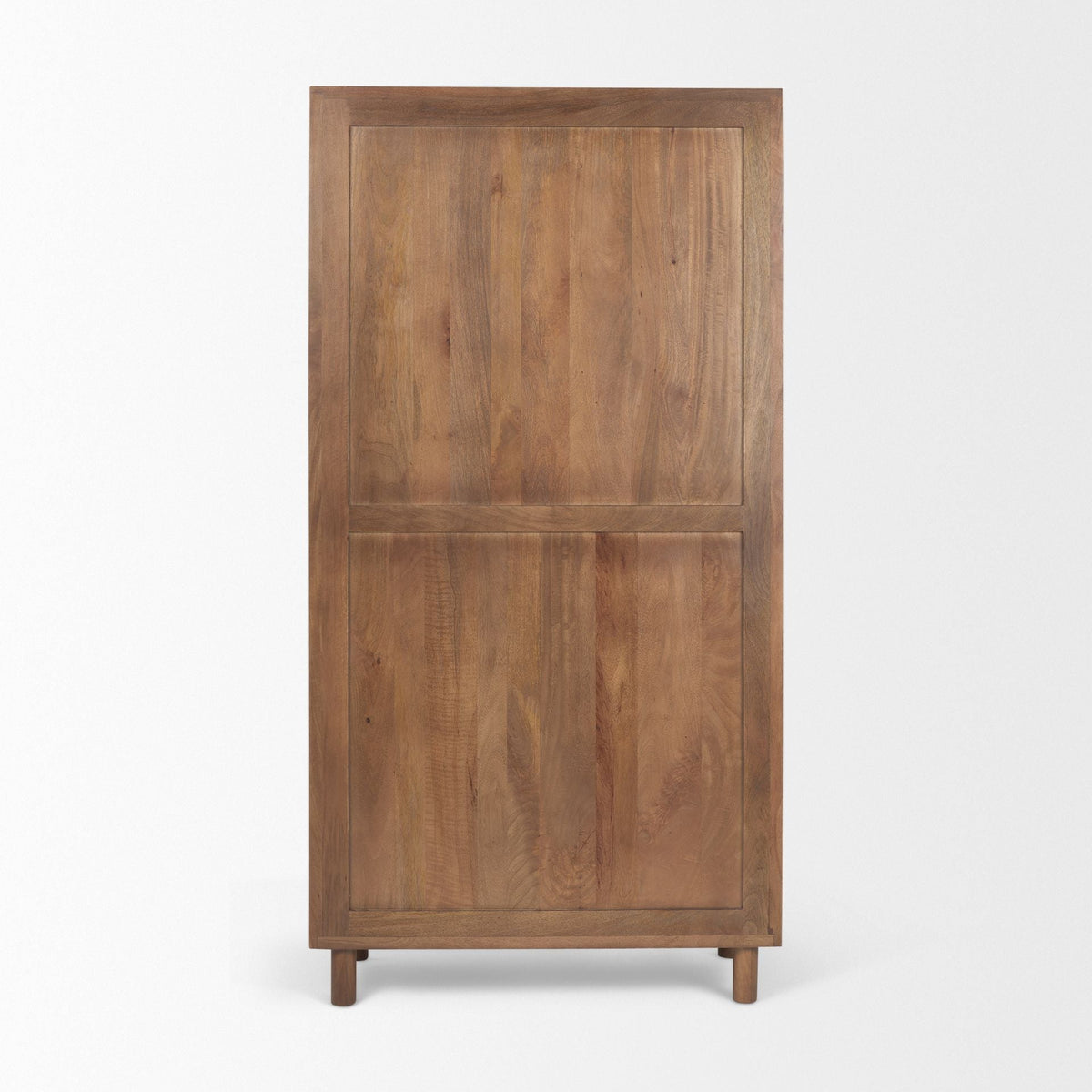 FurnitureAstrid Armoire - Medium Brown Solid Wood - Dekor Butik