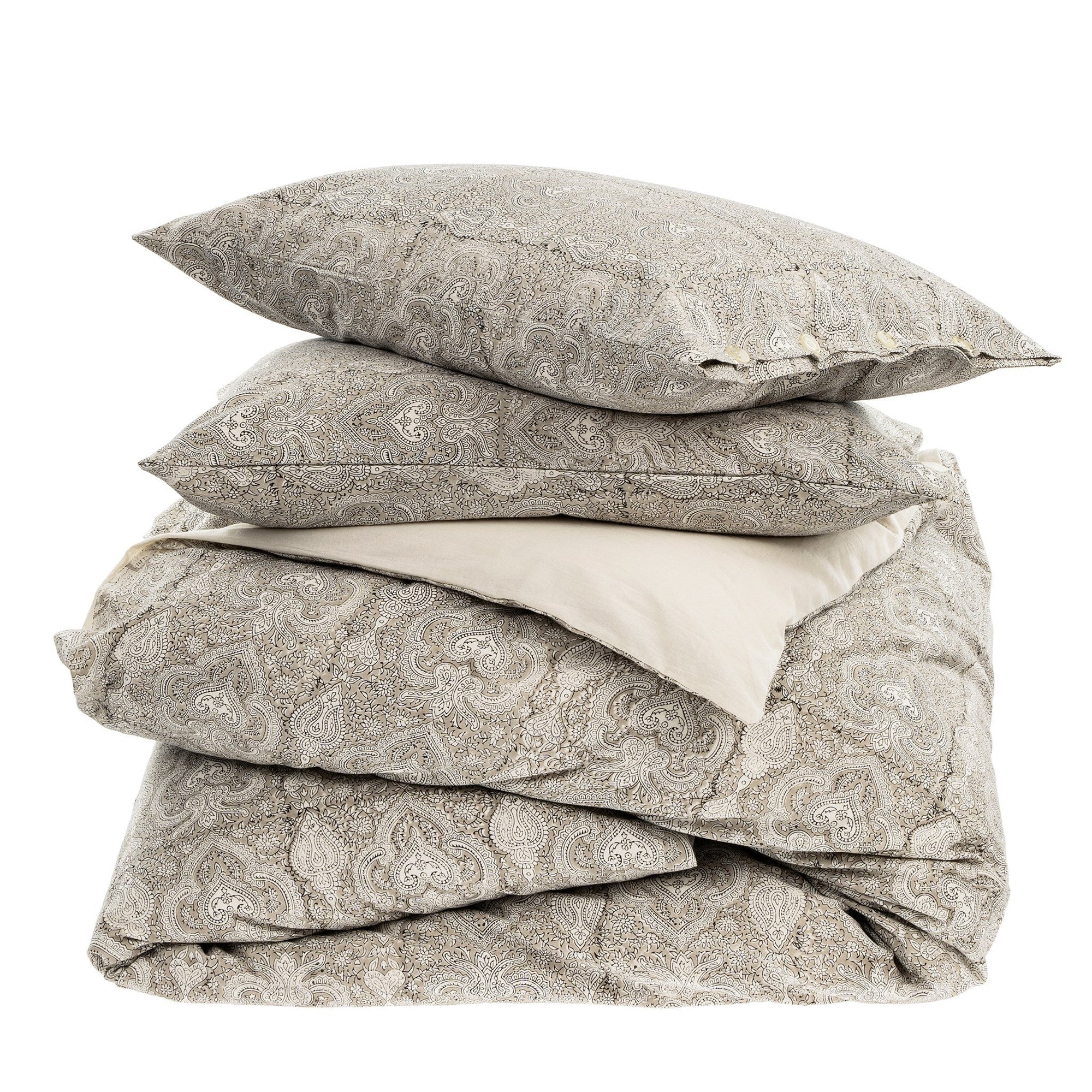 BeddingAstrid Block Print Duvet Set - Dekor Butik