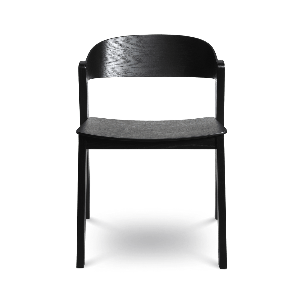 baseAstrid Stackable Chair - Black - Dekor Butik