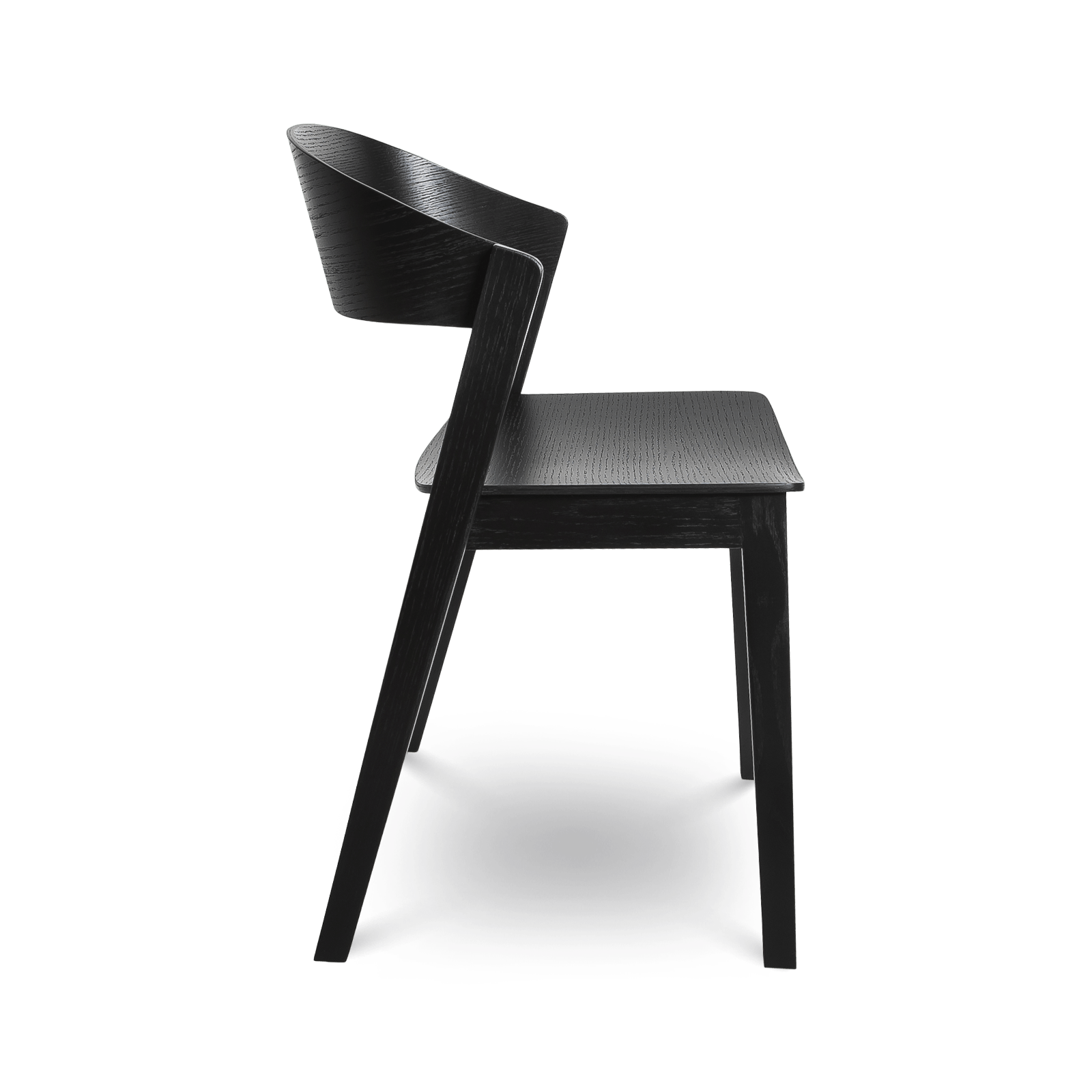 baseAstrid Stackable Chair - Black - Dekor Butik