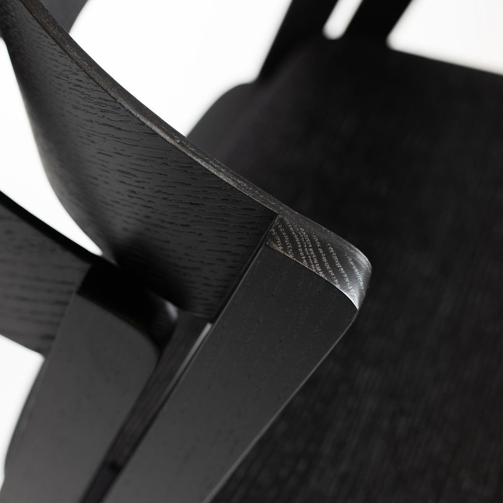 baseAstrid Stackable Chair - Black - Dekor Butik