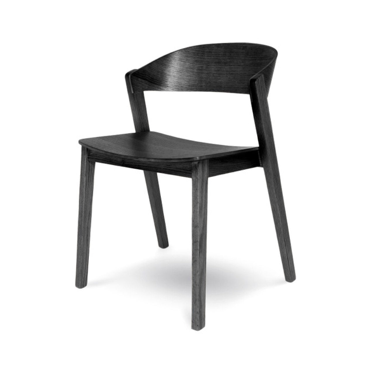 baseAstrid Stackable Chair - Black - Dekor Butik